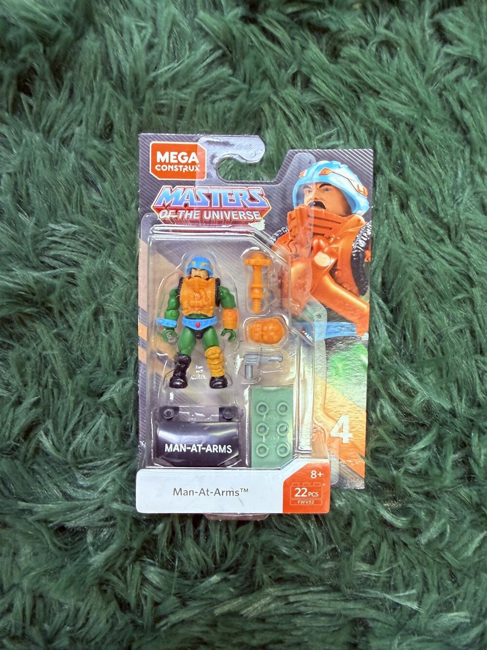 Mega Construx Masters of the Universe Man-At-Arms Action Figure FWV52 New